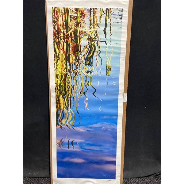 Litoral Print on Canvas 19 X 51