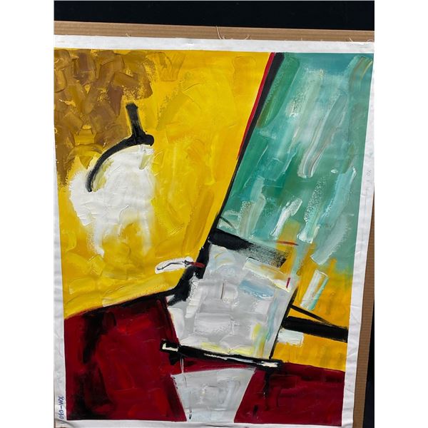 Abstract Oil On Canvass 30 X 40