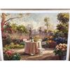 Image 1 : Patio in Garden Oil on Canvas 30 X 40