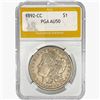 Image 1 : 1892-CC Morgan Silver Dollar PGA AU50