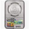 Image 2 : 1886 Morgan Silver Dollar NGC MS63