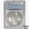 Image 1 : 1881-S Morgan Silver Dollar PCGS MS64