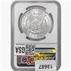 Image 2 : 1886 Morgan Silver Dollar NGC MS63
