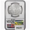 Image 2 : 1881-S Morgan Silver Dollar NGC MS64
