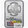 Image 2 : 1885 Morgan Silver Dollar NGC MS63