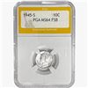 Image 1 : 1945-S Mercury Silver Dime PGA MS64 FSB