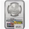 Image 2 : 1885 Morgan Silver Dollar NGC MS63