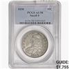 Image 1 : 1830 Capped Bust Half Dollar PCGS AU58 Small 0