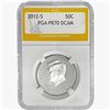 Image 1 : 2012-S Kennedy Half Dollar PGA PR70 DCAM