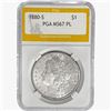 Image 1 : 1880-S Morgan Silver Dollar PGA MS67 PL