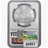 Image 2 : 1881-S Morgan Silver Dollar NGC MS64