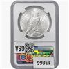 Image 2 : 1923-D Silver Peace Dollar NGC MS62