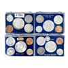 Image 1 : 1952-1963 (4 Sets) 1c, 5c,10c, 25c, 50c  Mint Set
