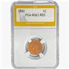 Image 1 : 1882 Indian Head Cent PGA MS63 RED