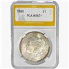 Image 1 : 1880 Morgan Silver Dollar PGA MS67+