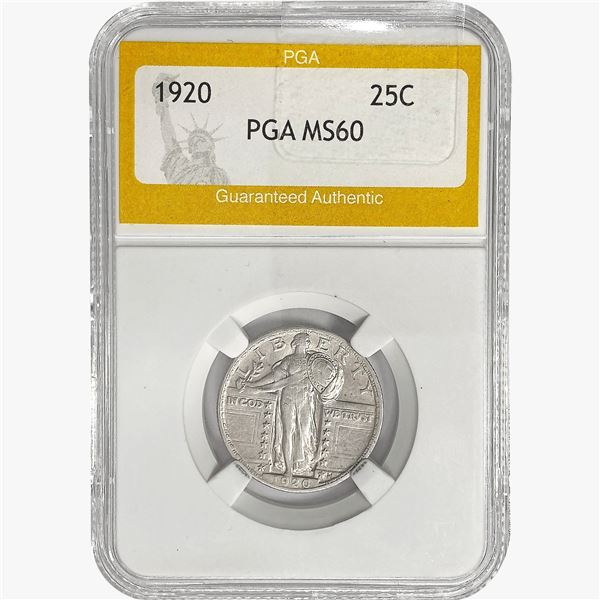 1920 Standing Liberty Quarter PGA MS60