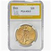 Image 1 : 1920 $20 Gold Double Eagle PGA MS63