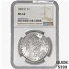 Image 1 : 1890-O Morgan Silver Dollar NGC MS62