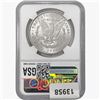 Image 2 : 1885 Morgan Silver Dollar NGC MS63