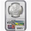 Image 2 : 1885 Morgan Silver Dollar NGC MS63*