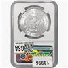 Image 2 : 1886 Morgan Silver Dollar NGC MS63