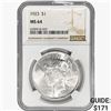 Image 1 : 1923 Silver Peace Dollar NGC MS64