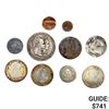 Image 1 : Varied Ancient & Foreign Coins w/ Silver (10 Coin
