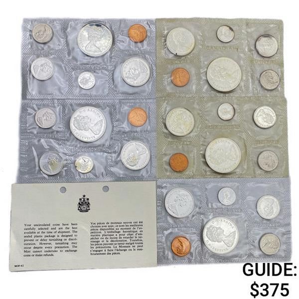 1965 Canada Proof Silver Coin Sets (30 Coins)