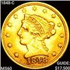 Image 1 : 1848-C $3 Gold Piece UNCIRCULATED