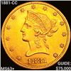Image 1 : 1881-CC $10 Gold Eagle CHOICE BU+