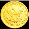Image 2 : 1865 $2.50 Gold Quarter Eagle CLOSELY UNCIRCULATED