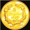 Image 2 : 1888 $3 Gold Piece GEM PROOF CAM
