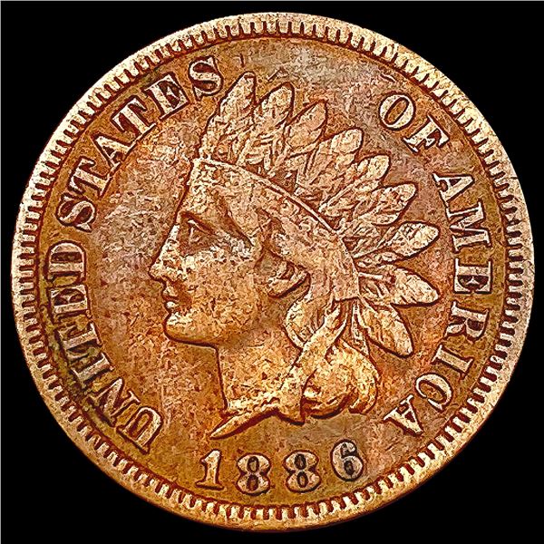 1886 Indian Head Cent CLOSELY UNCIRCULATED
