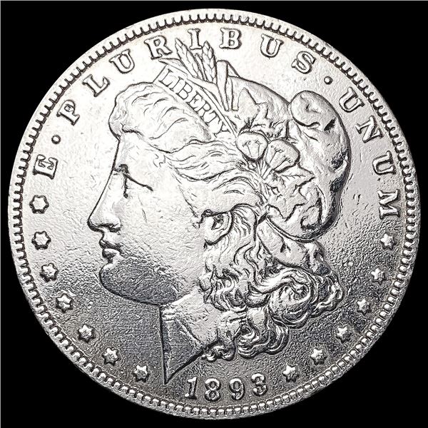1893 Morgan Silver Dollar LIGHTLY CIRCULATED