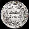 Image 2 : 1837 Seated Liberty Half Dime NEARLY UNCIRCULATED
