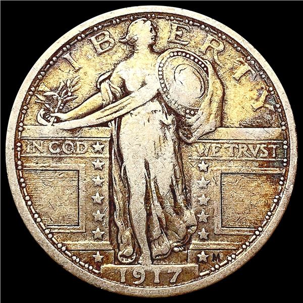 1917 Standing Liberty Quarter NICELY CIRCULATED