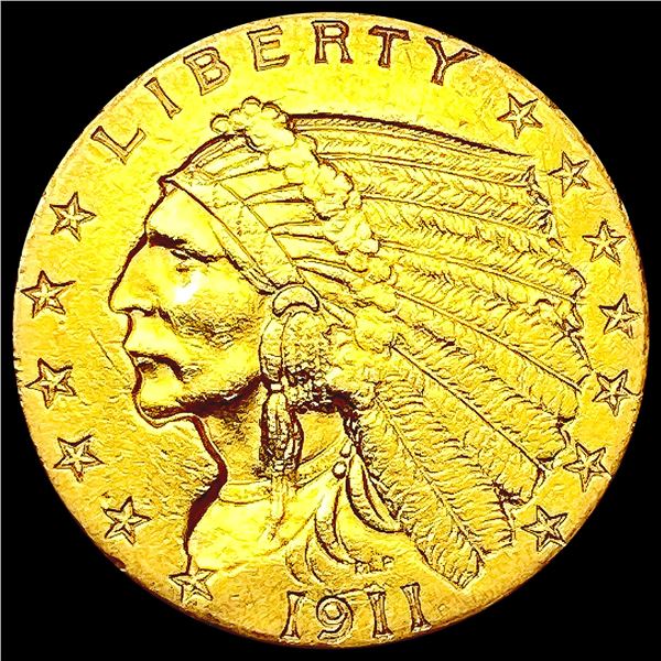 1911 $2.50 Gold Quarter Eagle UNCIRCULATED