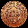 Image 2 : 1827 Coronet Head Large Cent CLOSELY UNCIRCULATED