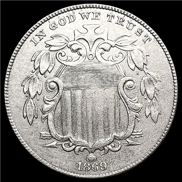 1969 Shield Nickel CLOSELY UNCIRCULATED