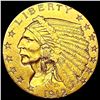 Image 1 : 1912 $2.50 Gold Quarter Eagle CLOSELY UNCIRCULATED