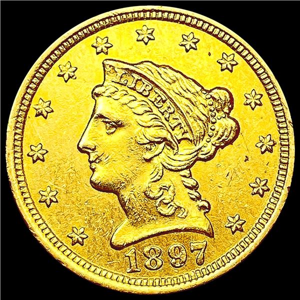 1897 $2.50 Gold Quarter Eagle UNCIRCULATED