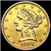 Image 1 : 1898 $5 Gold Half Eagle CLOSELY UNCIRCULATED