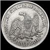 Image 2 : 1861-S Seated Liberty Half Dollar CLOSELY UNCIRCUL