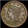 Image 1 : 1852 Braided Hair Large Cent CLOSELY UNCIRCULATED