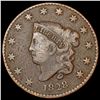 Image 1 : 1828 Coronet Head Large Cent LIGHTLY CIRCULATED