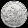 Image 2 : 1857 Seated Liberty Half Dollar CLOSELY UNCIRCULAT