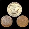 Image 2 : [3] Varied US Coinage [1869, 1927, 1930] HIGH GRAD