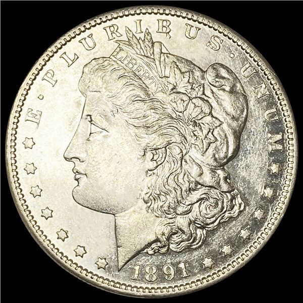 1891-S Morgan Silver Dollar UNCIRCULATED