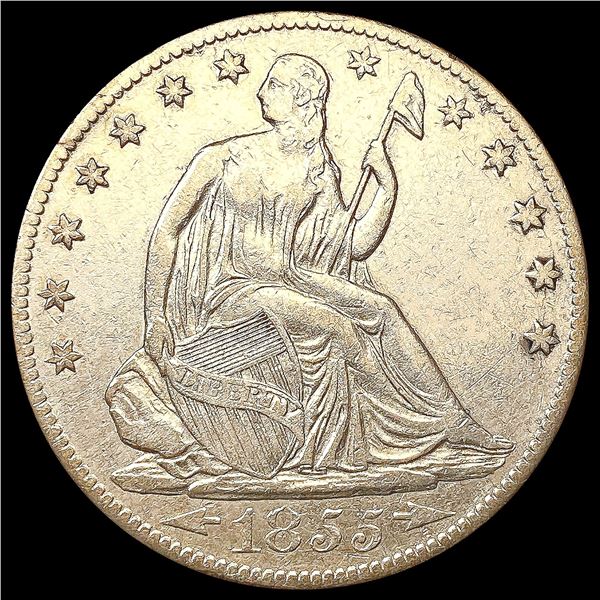 1855-O Seated Liberty Half Dollar HIGH GRADE