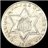 Image 1 : 1858 Silver Three Cent CLOSELY UNCIRCULATED